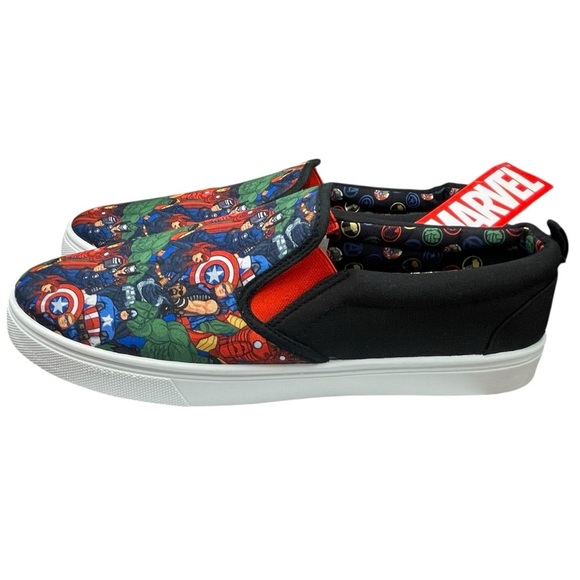 Marvel Comics Mens slip on shoe/loafer Marvel Characters Sz 12M. Thor, CA, hulk main image 9